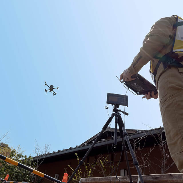 ドローン点検