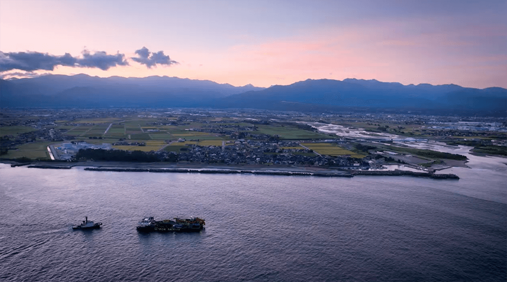 海洋工事記録映像撮影・編集